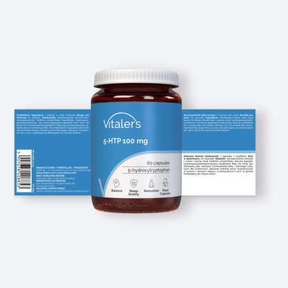 Vitaler's Ekstrakty 5-HTP 100 mg - 60 kapsułek