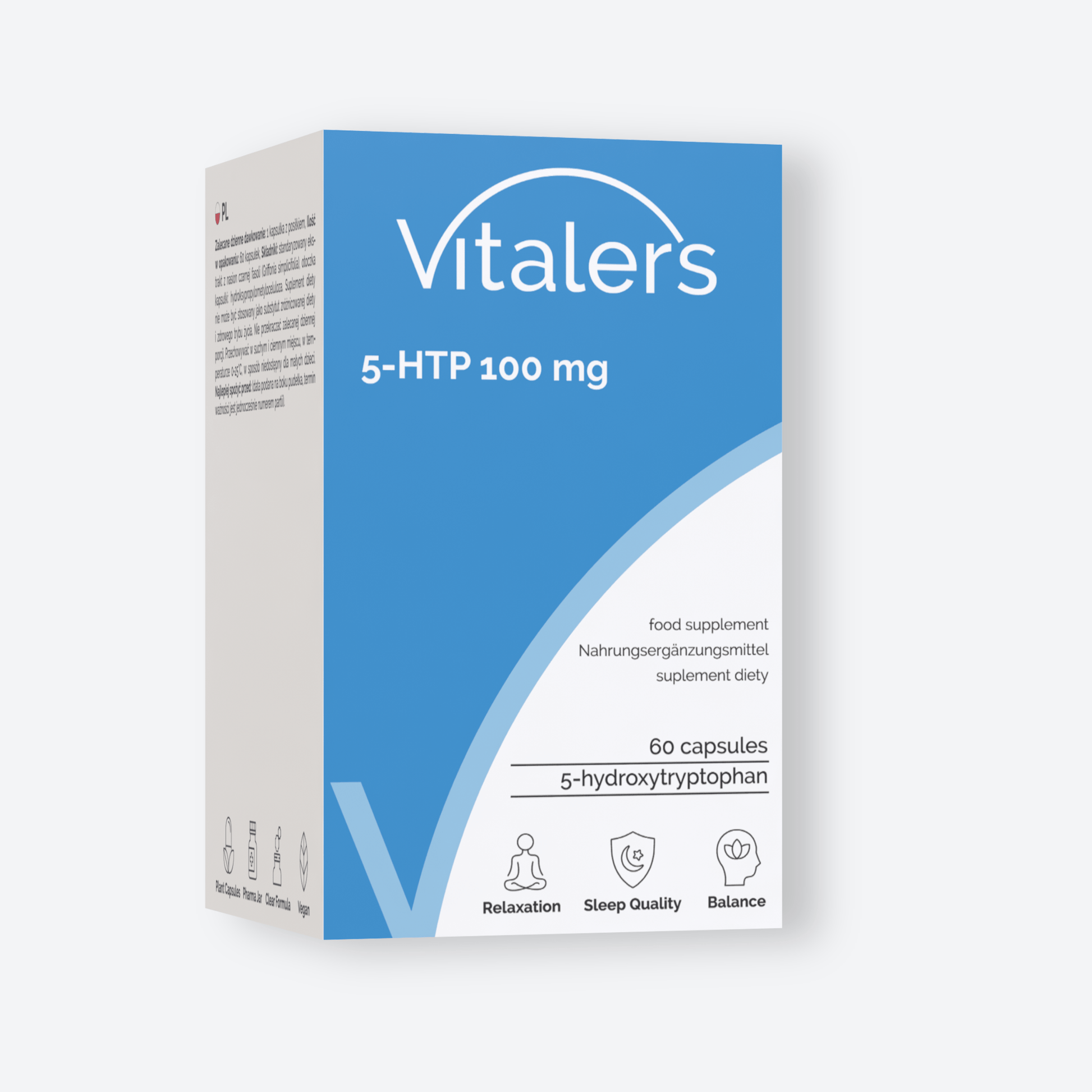 Vitaler's Ekstrakty 5-HTP 100 mg - 60 kapsułek
