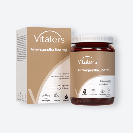 Vitaler's Adaptogeny Ashwagandha 600 mg - 60 kapsułek