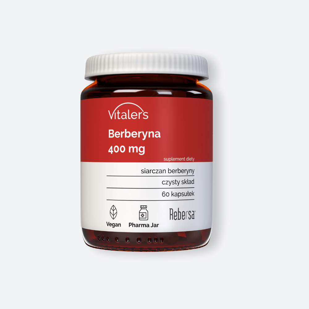 Berberyna 400 mg - 60 kapsułek