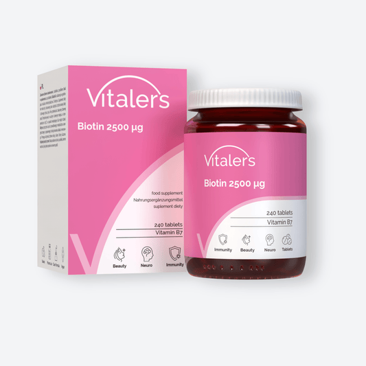 Vitaler's Witaminy Biotyna 2500 µg - 240 tabletek