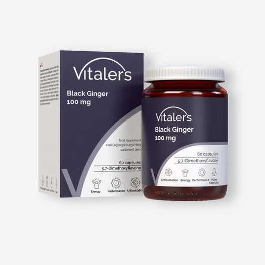 Vitaler's Ekstrakty Black Ginger 100 mg - 60 kapsułek