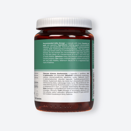 Vitaler's Minerały Cynk 15 mg + Selen 200 mcg - 120 kapsułek