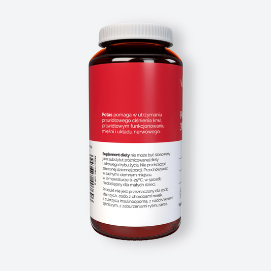 Vitaler's Minerały Cytrynian Potasu 380 mg - 120 kapsułek