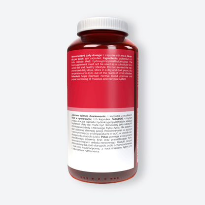 Vitaler's Minerały Cytrynian Potasu 380 mg - 120 kapsułek