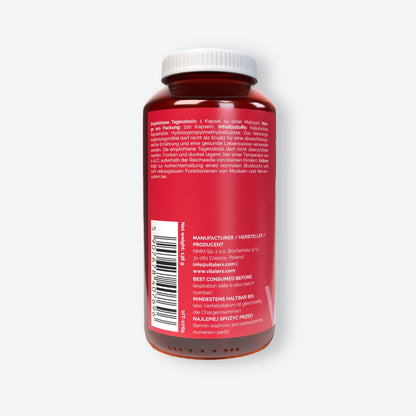 Vitaler's Minerały Cytrynian Potasu 380 mg - 120 kapsułek