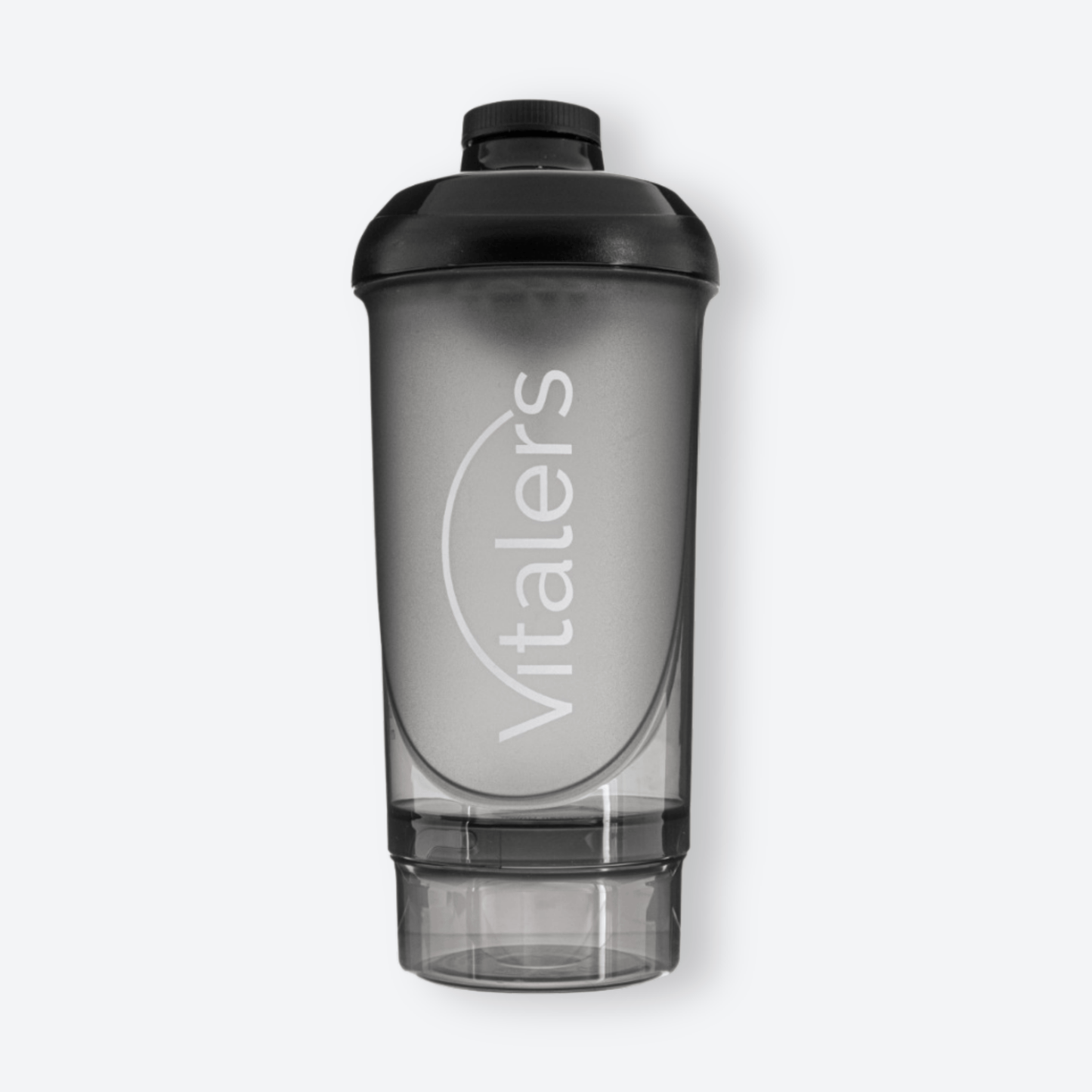 Vitaler's Akcesoria Czarny shaker z sitkiem - 500 ml + 150 ml