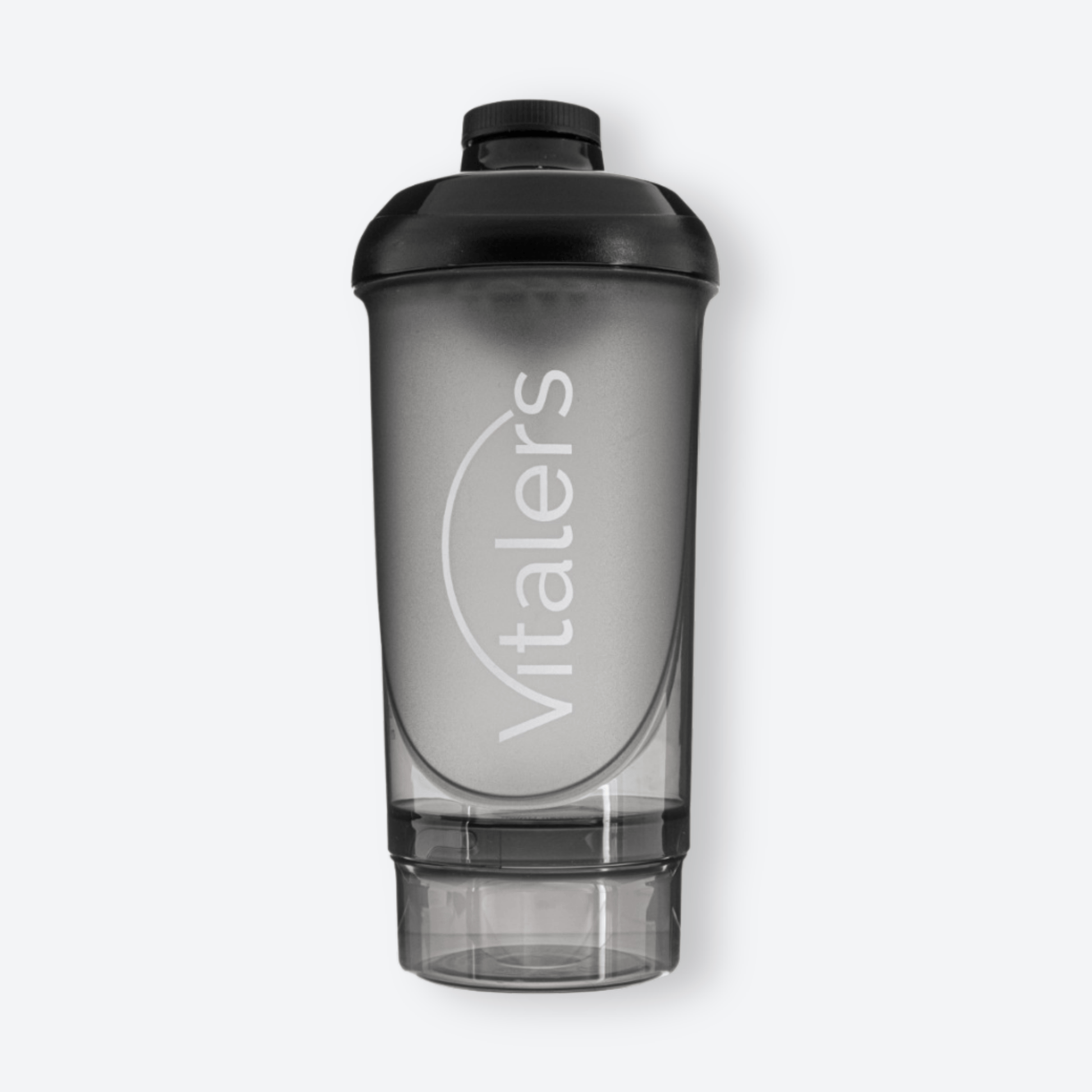 Vitaler's Akcesoria Czarny shaker z sitkiem - 500 ml + 150 ml