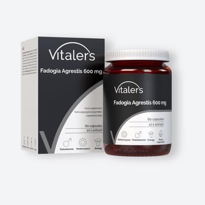 Vitaler's Ekstrakty Fadogia agrestis 600 mg - 60 kapsułek