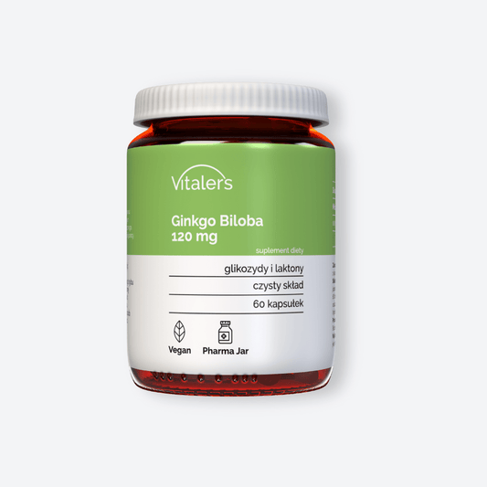 Ginkgo Biloba 120 mg - 60 kapsułek