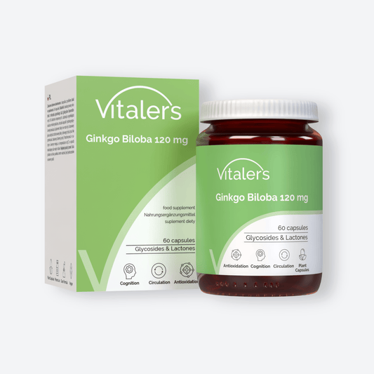 Vitaler's Ekstrakty Ginkgo Biloba 120 mg - 60 kapsułek