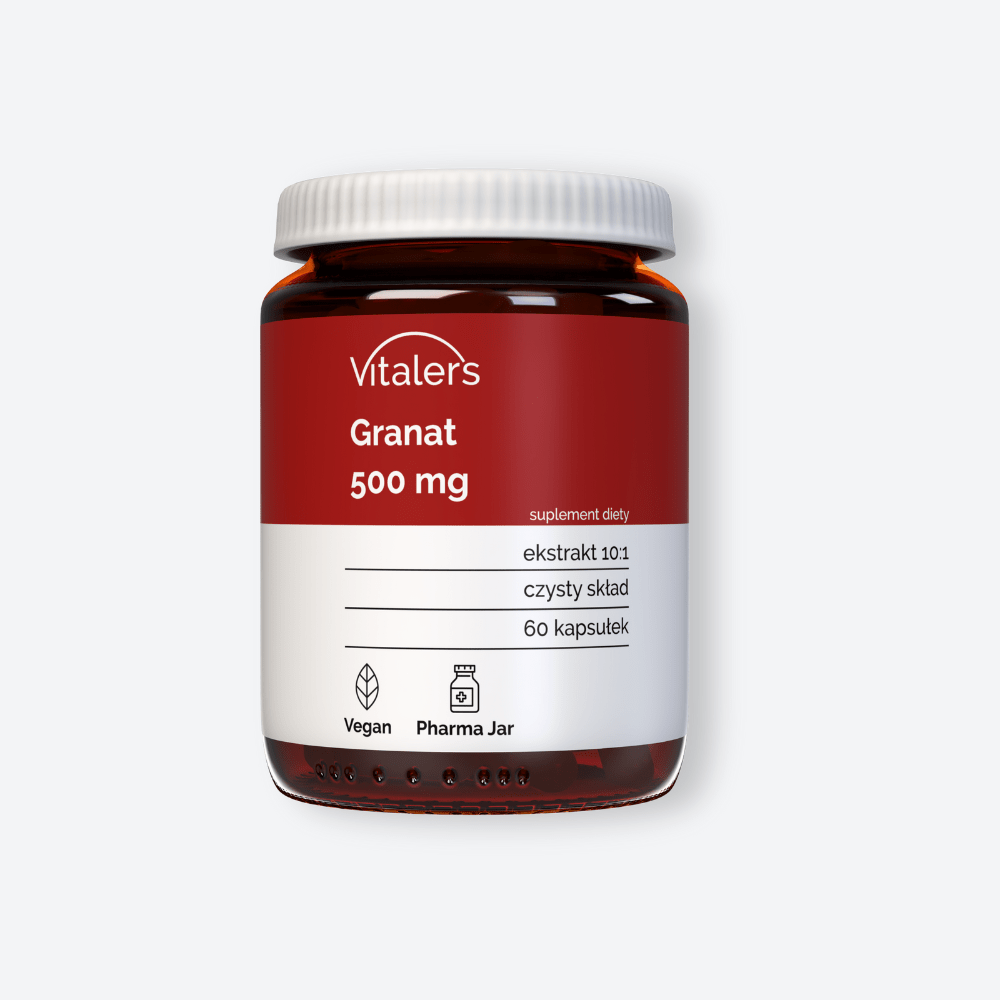 Complément Alimentaire Vitaler's Grenade 500 Mg - Antioxydant, Immunité, Cœur Sain - 60 Gélules
