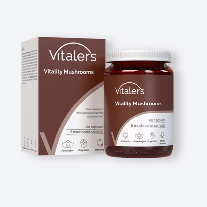 Vitaler's Ekstrakty Grzyby witalne - 60 kapsułek