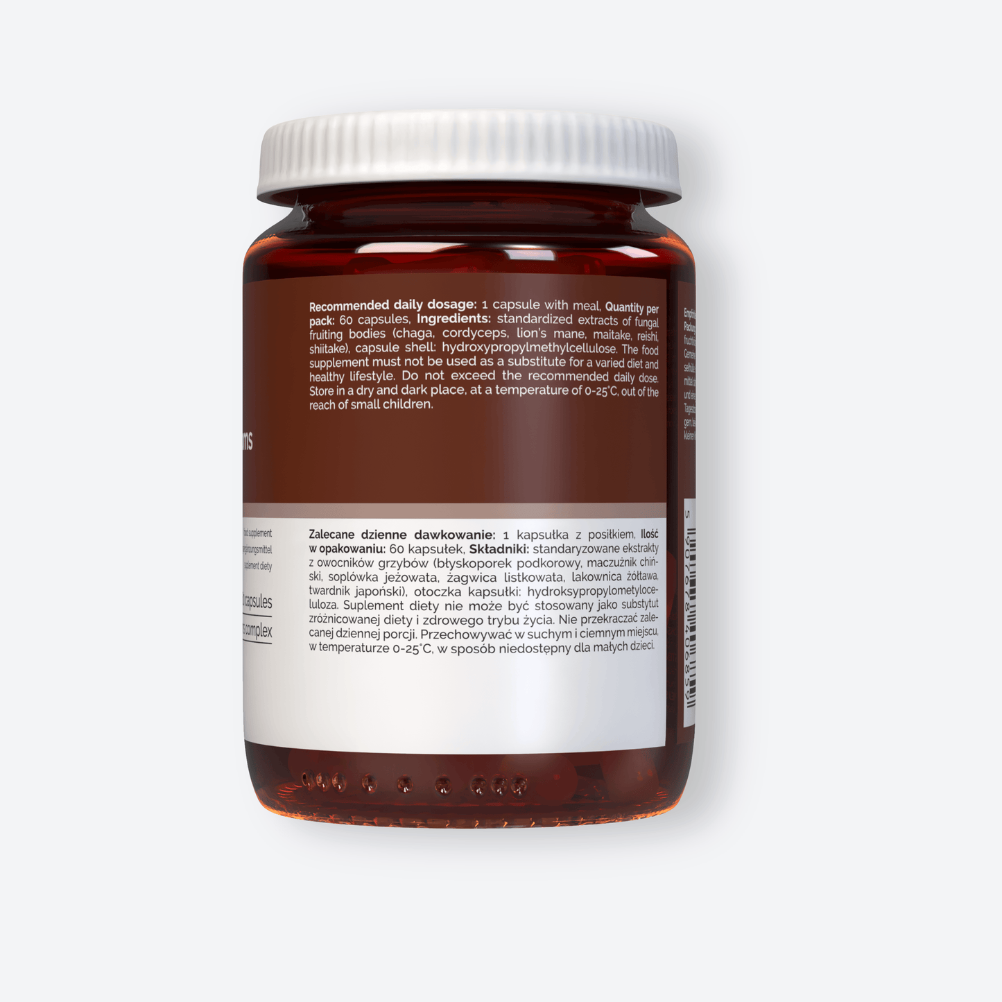 Vitaler's Ekstrakty Grzyby witalne - 60 kapsułek