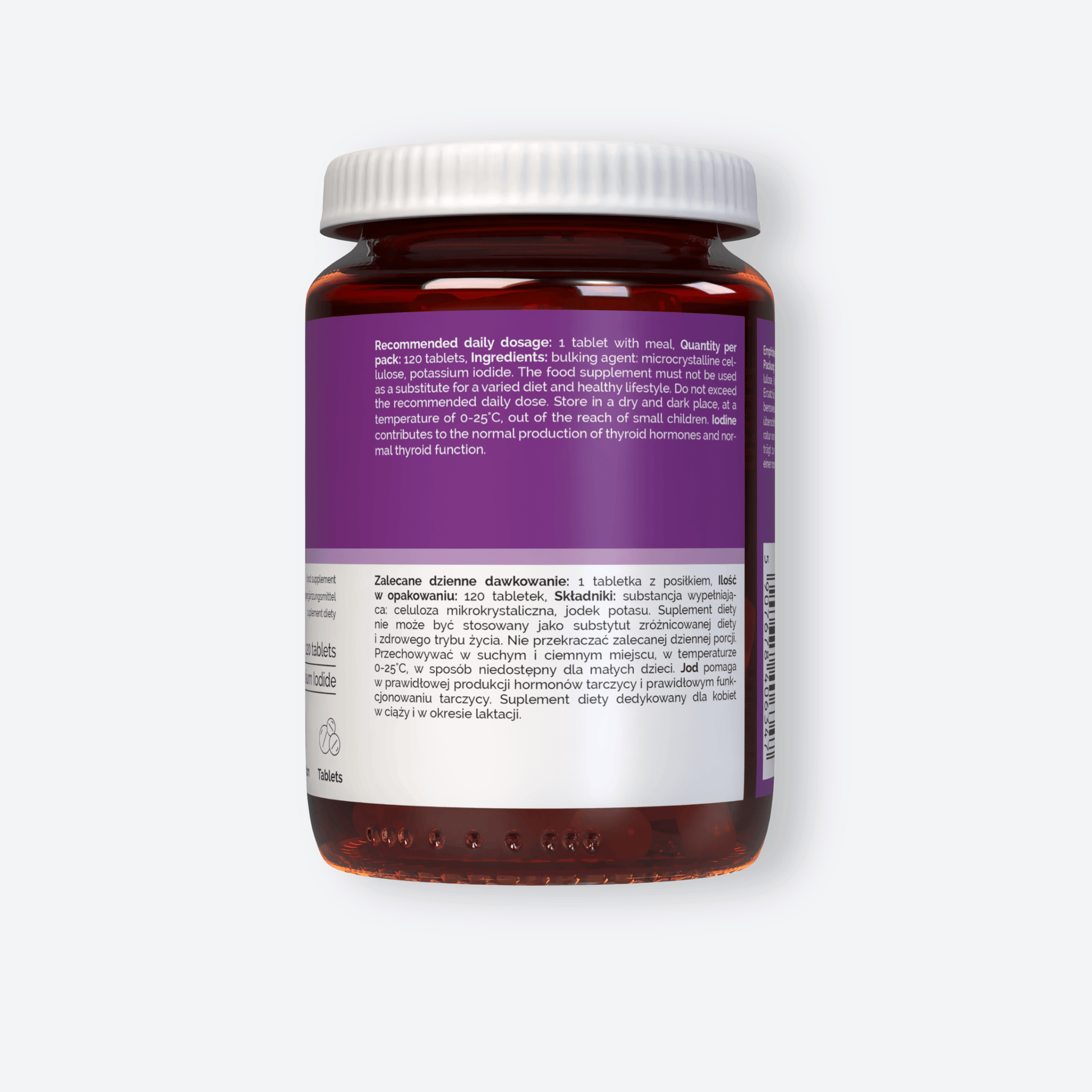 Vitaler's Minerały Jod 200 mcg - 120 tabletek