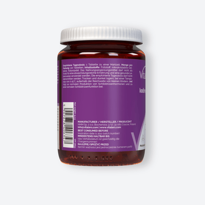 Vitaler's Minerały Jod 200 mcg - 120 tabletek