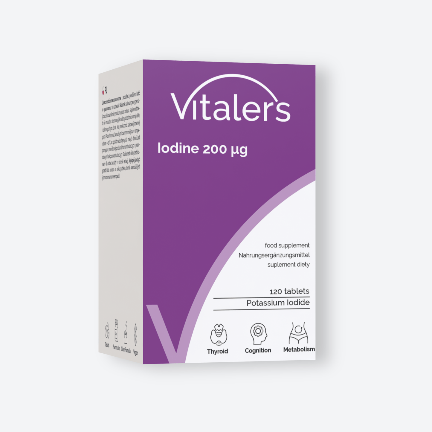 Vitaler's Minerały Jod 200 mcg - 120 tabletek