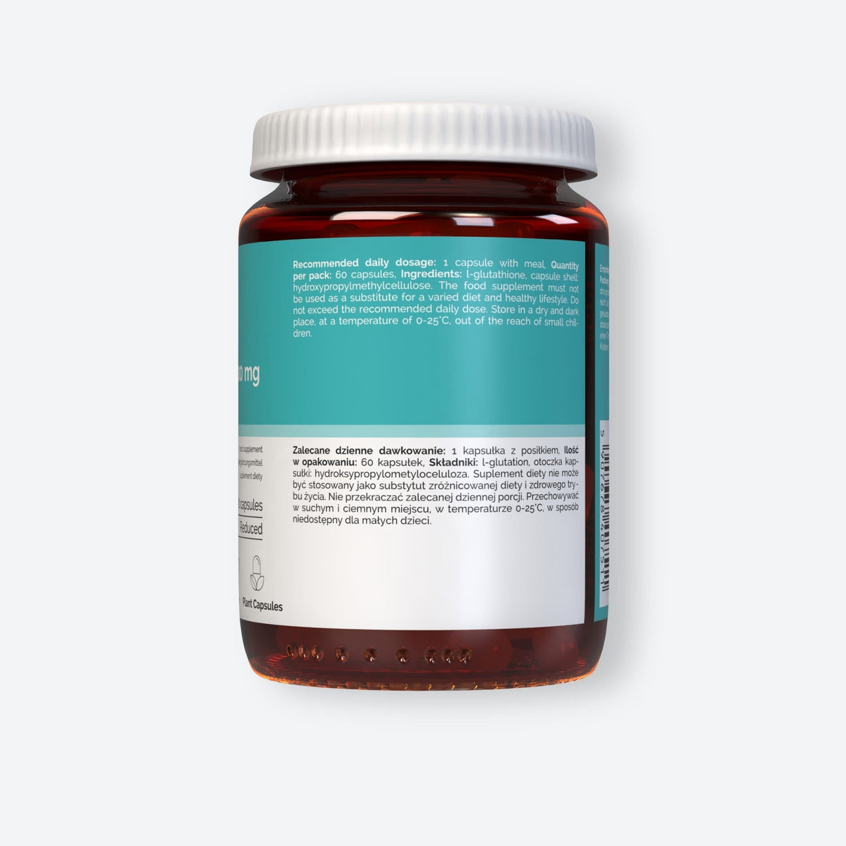 Vitaler's Aminokwasy L-Glutathione 500 mg - 60 kapsułek