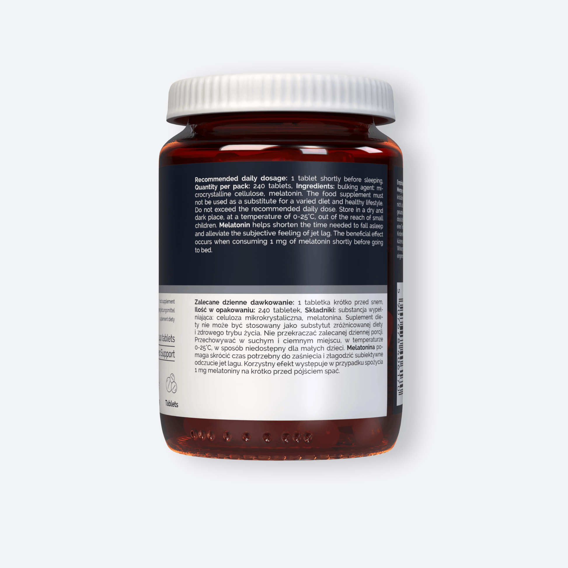 Vitaler's Specjalistyczne Melatonina 1 mg - 240 tabletek