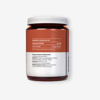 Miedź 2 mg - 120 tabletek