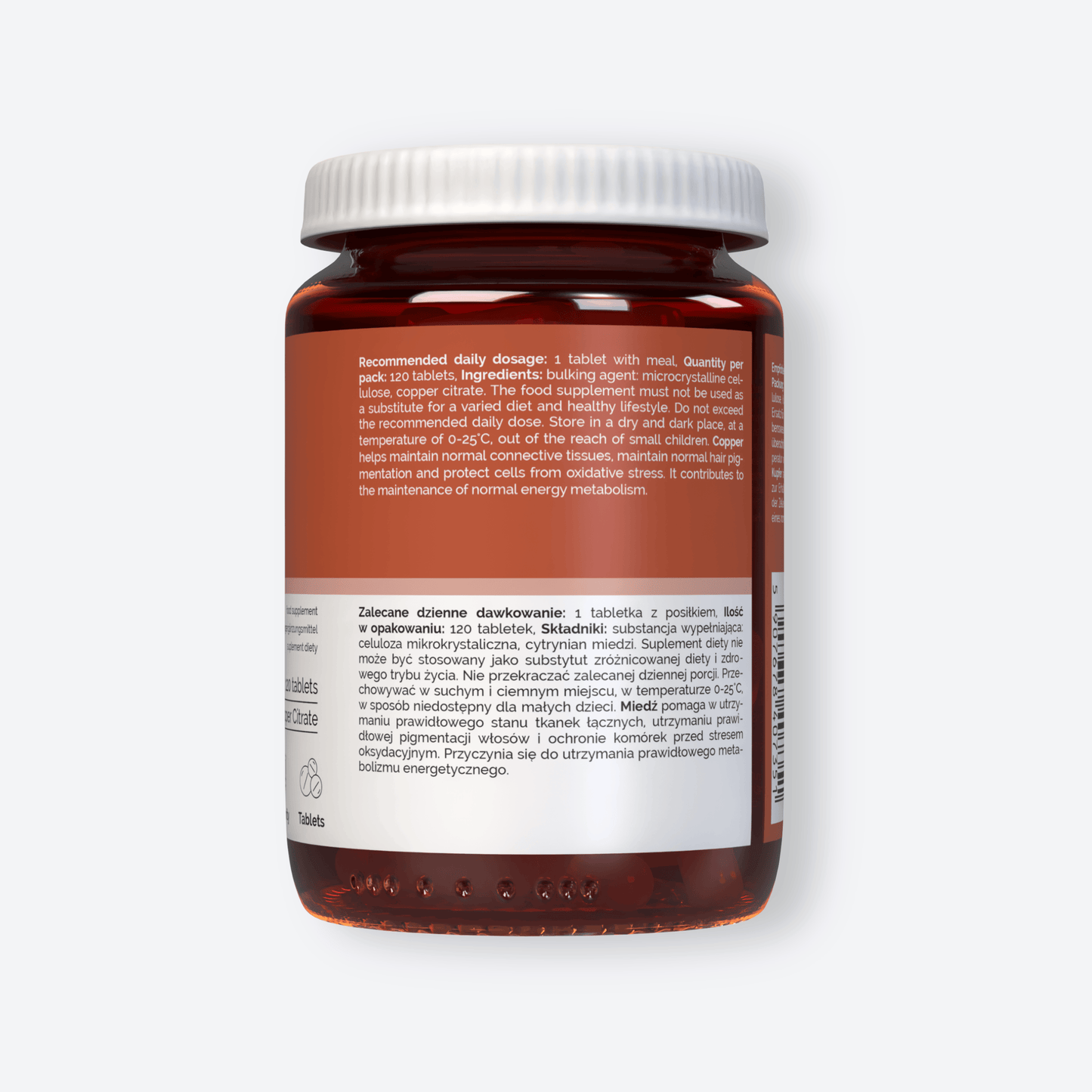 Vitaler's Minerały Miedź 2 mg - 120 tabletek