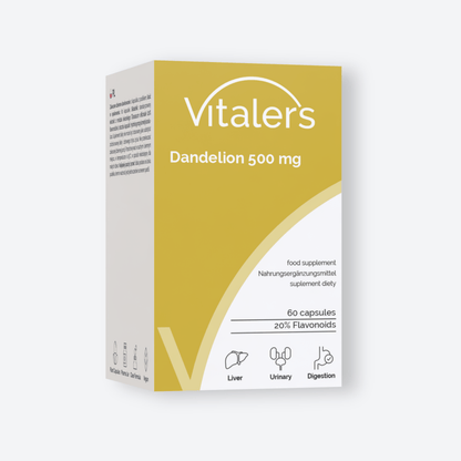 Vitaler's Ekstrakty Mniszek lekarski 500 mg - 60 kapsułek
