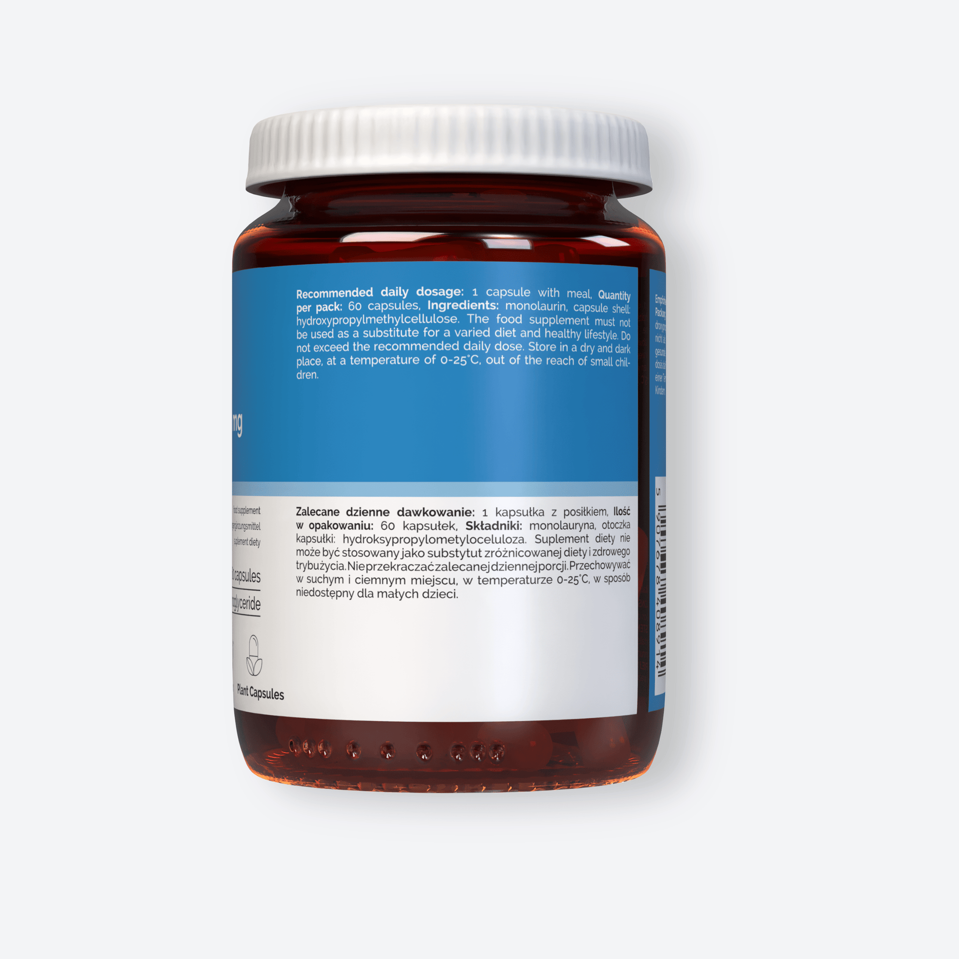 Vitaler's Specjalistyczne Monolauryna 500 mg - 60 kapsułek