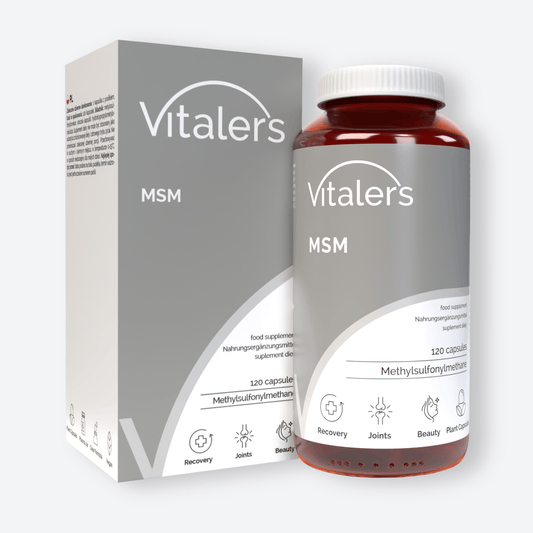 Vitaler's Specjalistyczne MSM (Siarka organiczna) 700 mg - 120 kapsułek