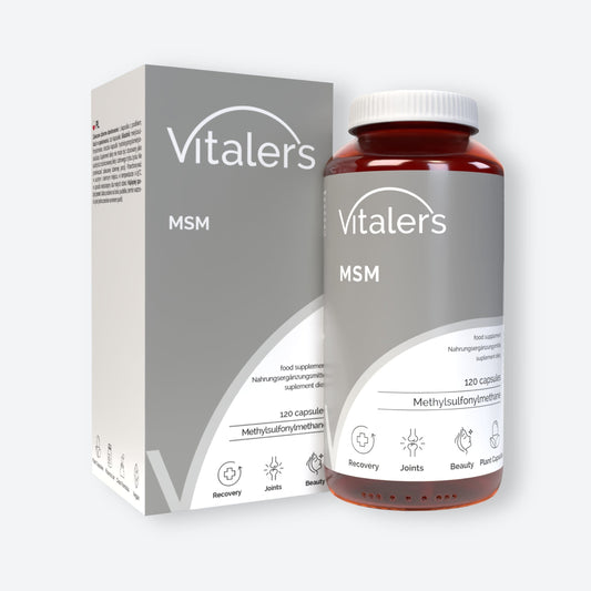 Vitaler's Specjalistyczne MSM (Siarka organiczna) 700 mg - 120 kapsułek