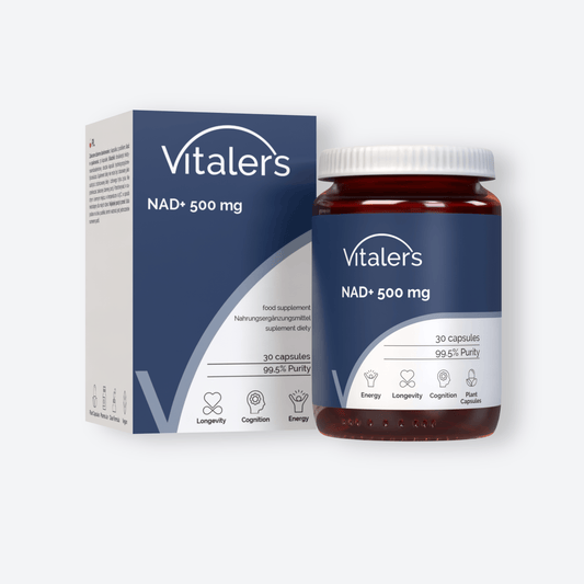 Vitaler's Antyoksydanty NAD+ 500 mg - 30 kapsułek