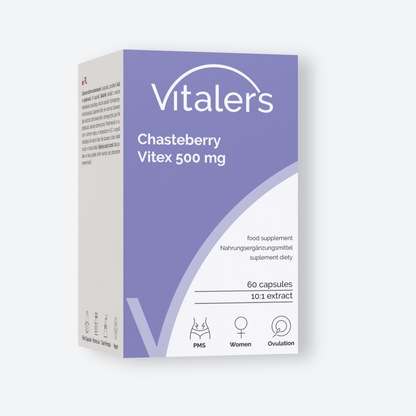 Vitaler's Ekstrakty Niepokalanek pospolity (Vitex) 500 mg - 60 kapsułek