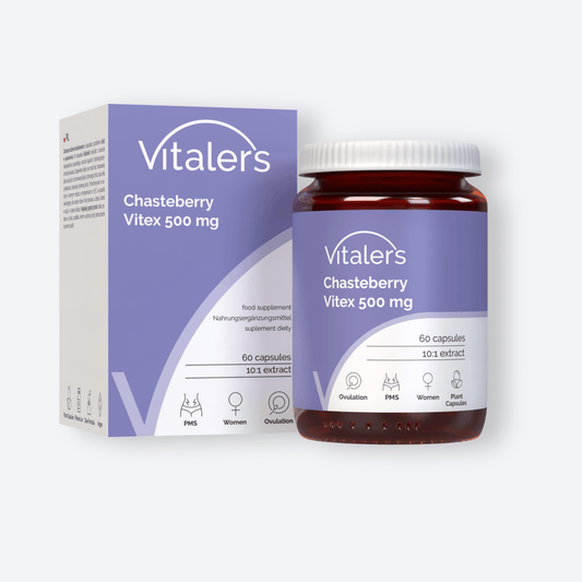 Vitaler's Ekstrakty Niepokalanek pospolity (Vitex) 500 mg - 60 kapsułek