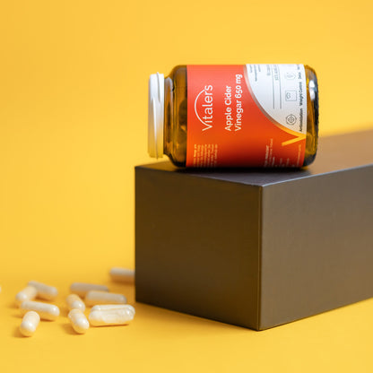 Vitaler's Specjalistyczne Ocet jabłkowy 650 mg - 60 kapsułek