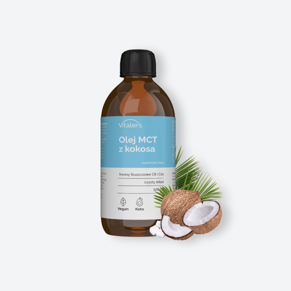 Vitaler's Omega Olej MCT z Kokosa - 500 ml