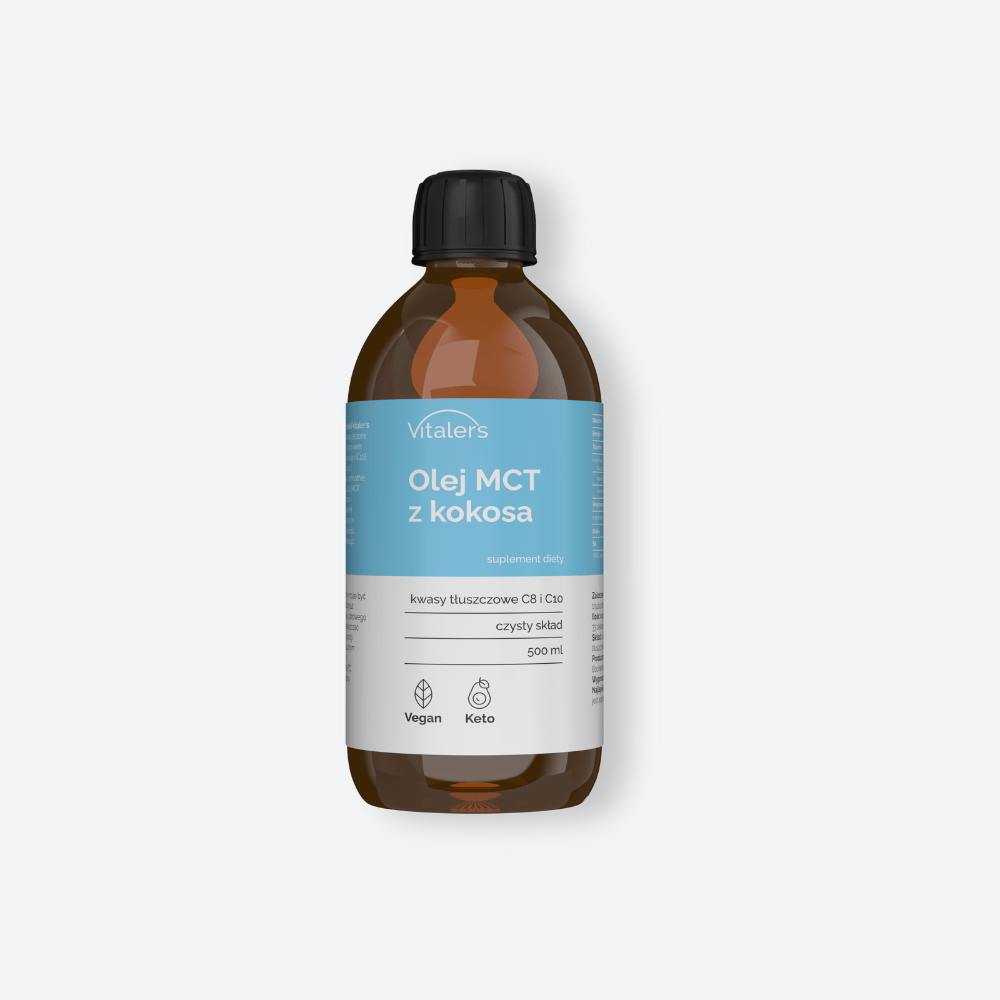 Vitaler's Omega Olej MCT z Kokosa - 500 ml