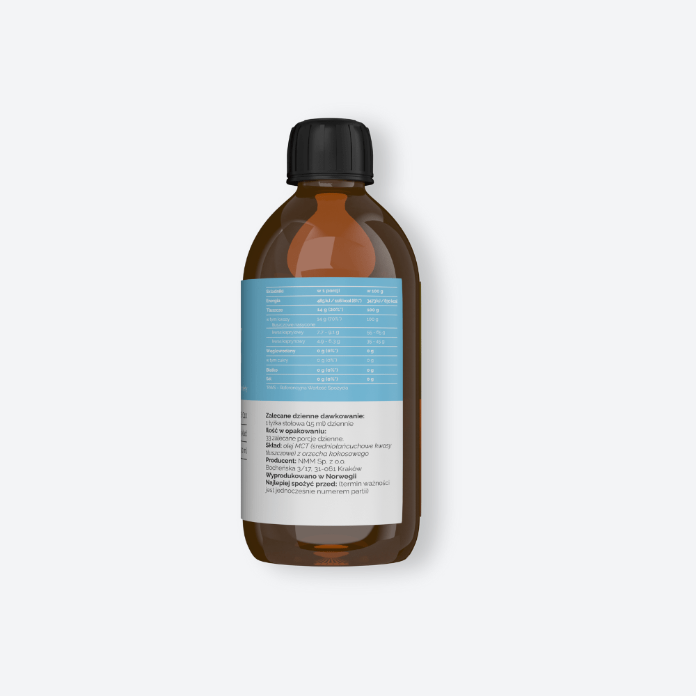 Vitaler's Omega Olej MCT z Kokosa - 500 ml