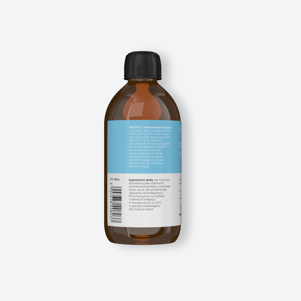 Vitaler's Omega Olej MCT z Kokosa - 500 ml