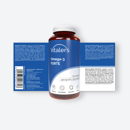 Vitaler's Omega Omega-3 FORTE 1000 mg - 120 kapsułek