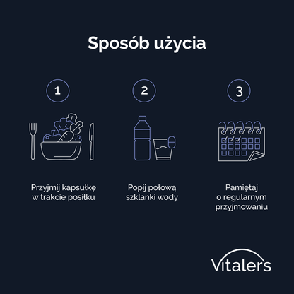 Vitaler's Omega Omega-3 FORTE 1000 mg - 120 kapsułek
