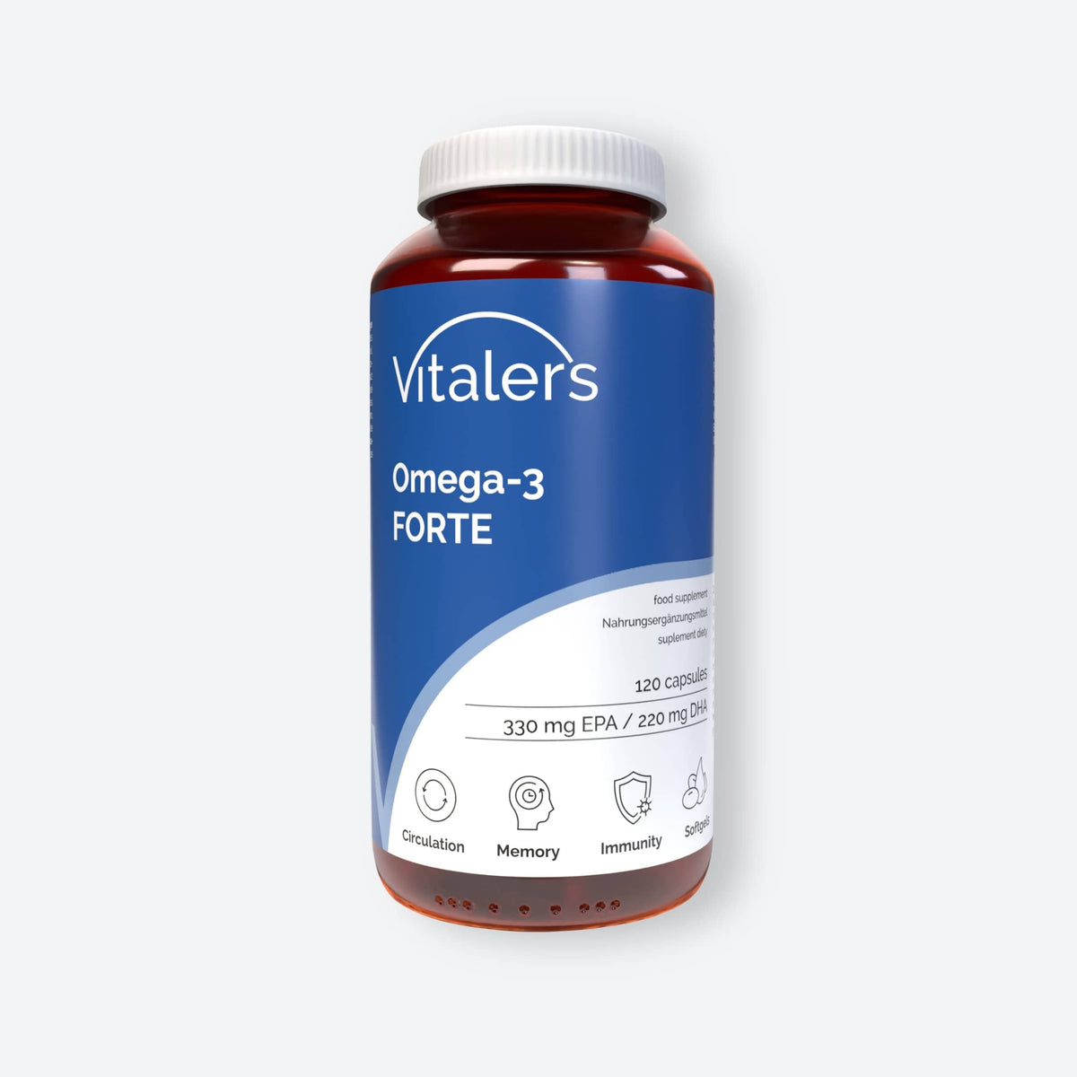 Vitaler's Omega Omega-3 FORTE 1000 mg - 120 kapsułek