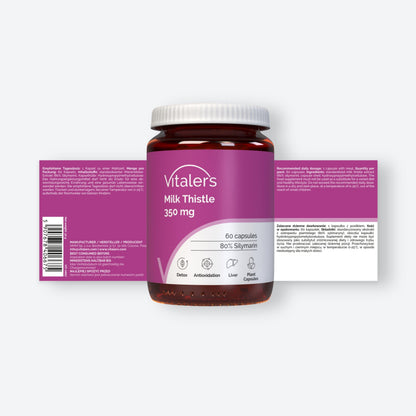 Vitaler's Ekstrakty Ostropest Plamisty 350 mg - 60 kapsułek