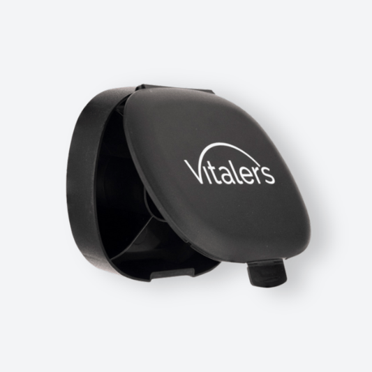 Vitaler's Akcesoria Pillbox pojemnik na tabletki - czarny