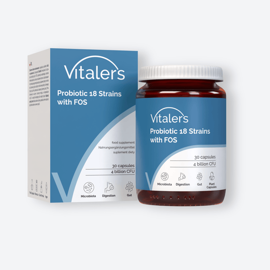 Vitaler's Probiotyki Probiotyk 18 szczepów z FOS - 30 kapsułek