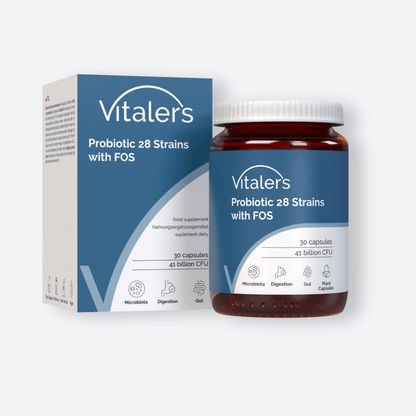 Vitaler's Probiotyki Probiotyk 28 szczepów z FOS - 30 kapsułek