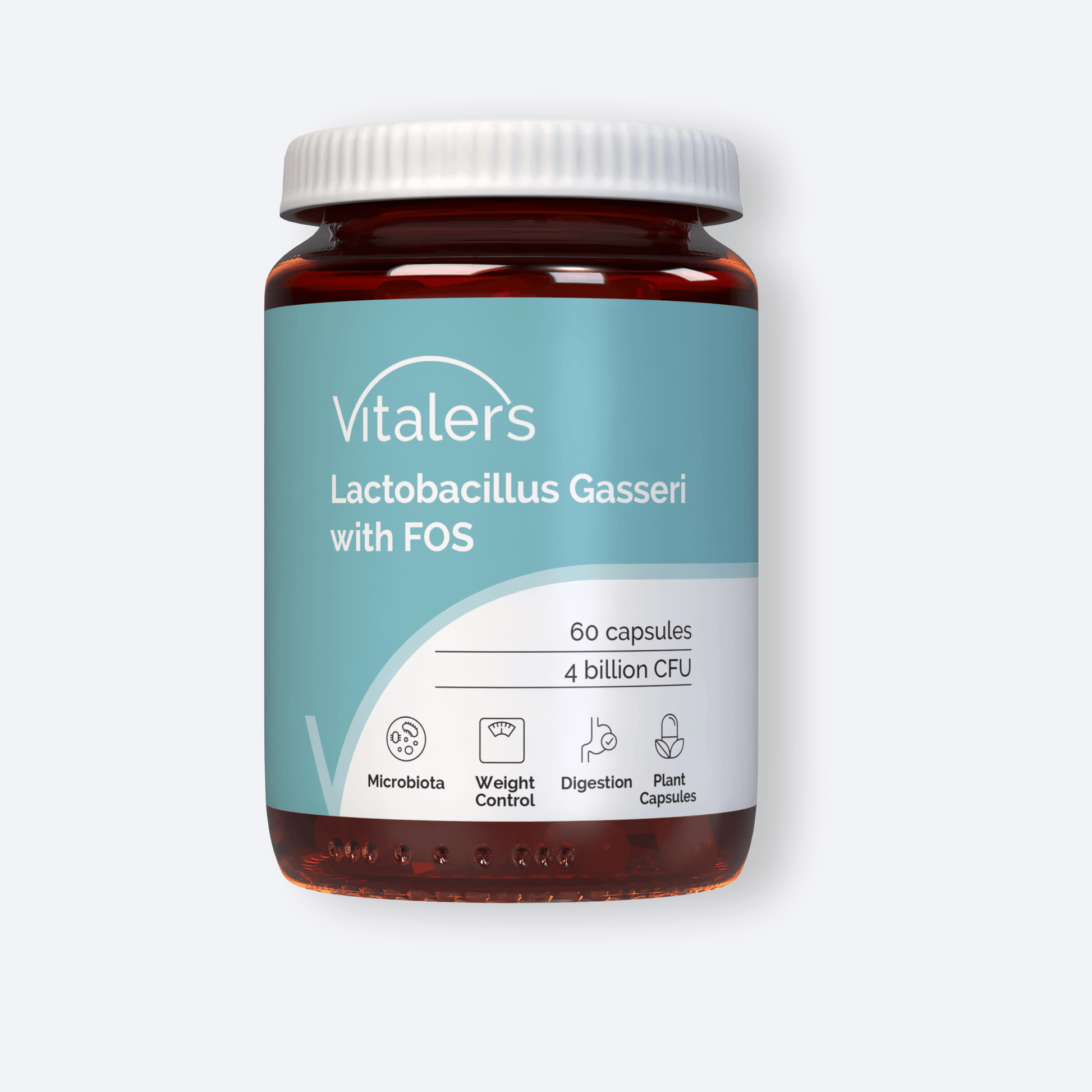 Vitaler's Probiotyki Probiotyk Lactobacillus Gasseri z FOS - 60 kapsułek