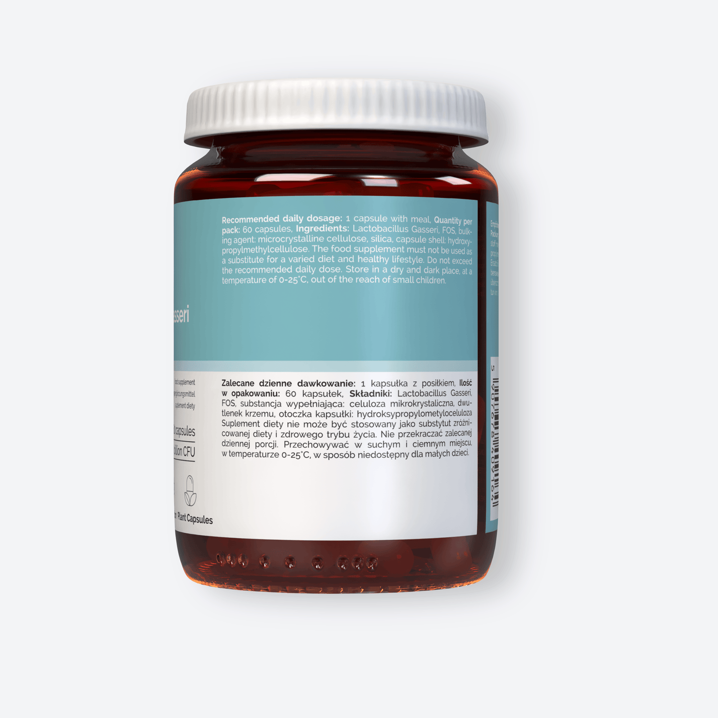 Vitaler's Probiotyki Probiotyk Lactobacillus Gasseri z FOS - 60 kapsułek