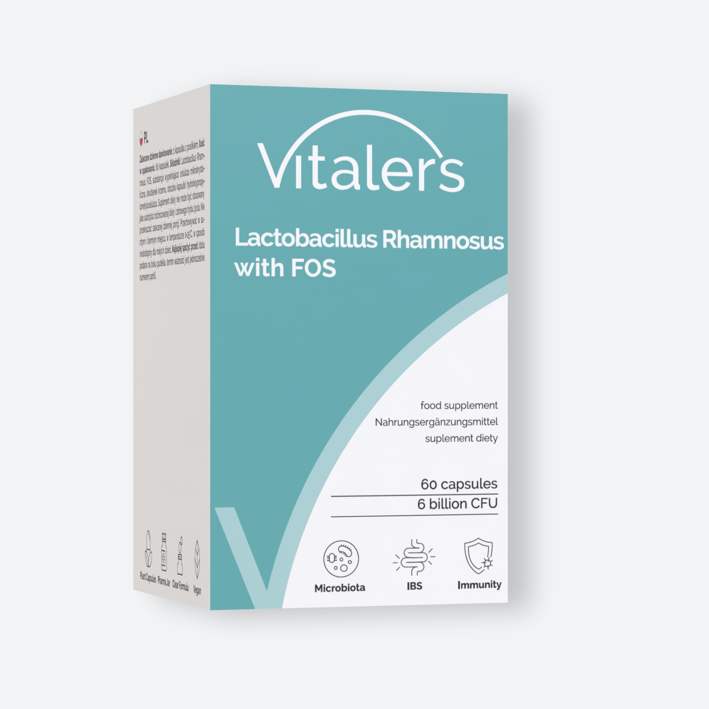 Vitaler's Probiotyki Probiotyk Lactobacillus Rhamnosus - 60 kapsułek