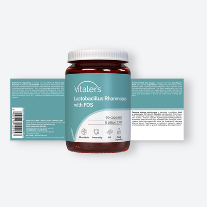 Vitaler's Probiotyki Probiotyk Lactobacillus Rhamnosus - 60 kapsułek