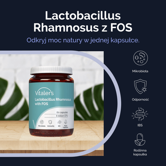 Vitaler's Probiotyki Probiotyk Lactobacillus Rhamnosus - 60 kapsułek