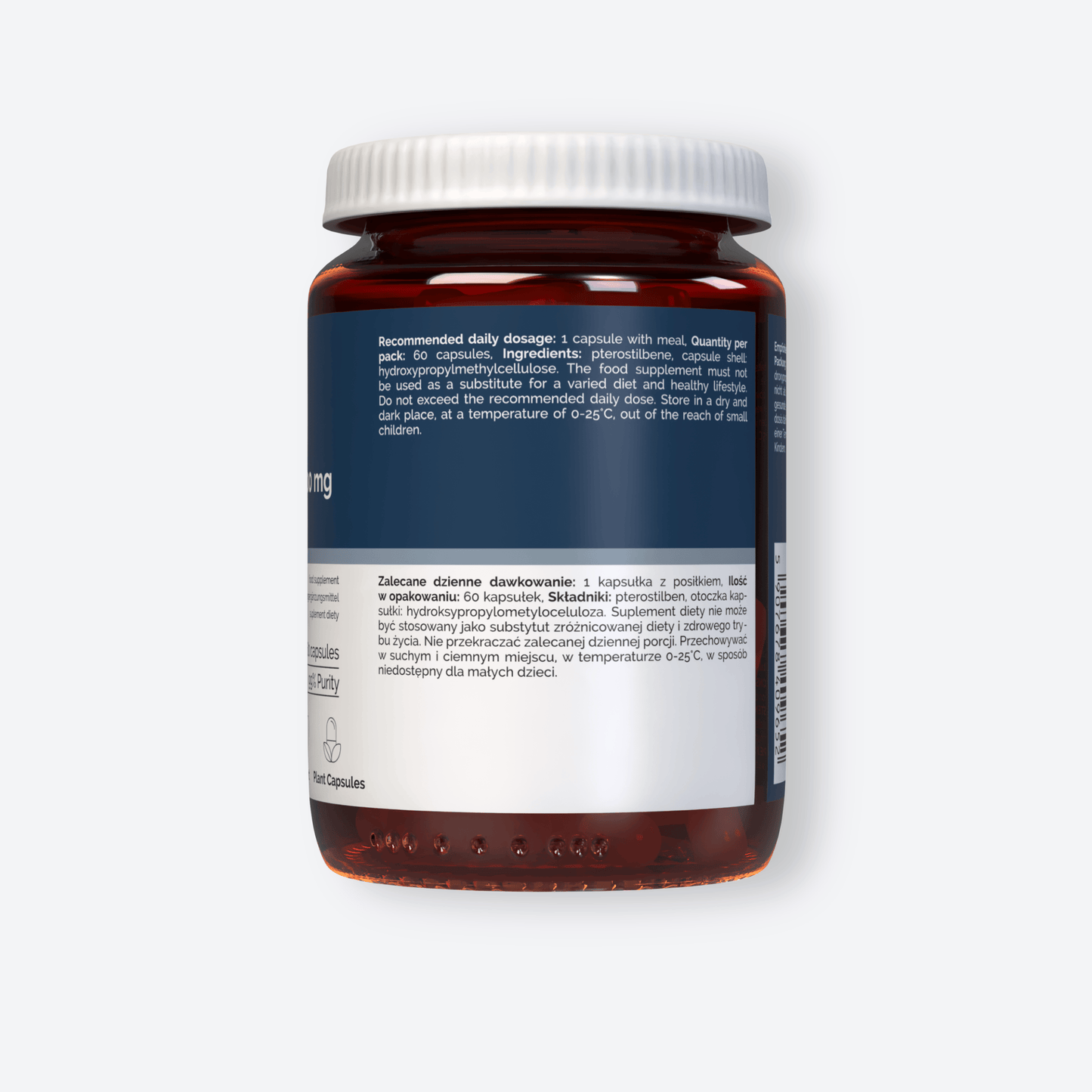 Vitaler's Ekstrakty Pterostilben 100 mg - 60 kapsułek